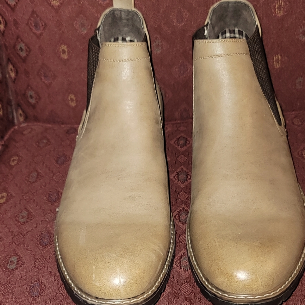 Bruno Marc vintaged leather dress boots 14